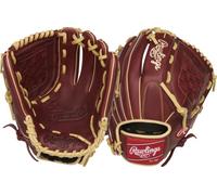 Rawlings Serie Sandlot - Guanto da baseball in pelle con rete a cestello, taglia 12", per mano destra