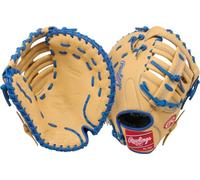 Rawlings Select Pro Lite Freddie Freeman Youth First Base Mitt | 29,2 cm | Single Post Double Bar Web | Mano sinistra | Cammello