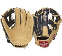Rawlings Select Pro Lite SPL150MMC-6/0 - Guanti da baseball per ragazzi, modello Manny Machado, 29,2 cm, mano destra, cammello/blu navy