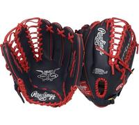 Rawlings | Select Pro Lite Series Mike Trout Youth Guanto da baseball | 31,1 cm | Mano destra | Navy/Scarlatto
