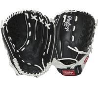 Rawlings Shutout Fastpitch Softball Guanti, RSO125BW-0/3 12 1/2 BSK/FLCV, 31,8 cm | Outfield