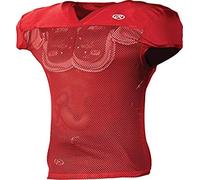 Rawlings Sporting Goods Maglietta da Uomo PRO Cut Pratica Maglia da Calcio, Uomo, Scarlet