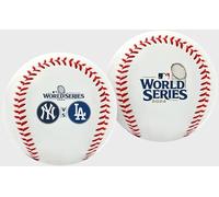 Rawlings | Ufficiale 2024 World Series Dueling Yankees contro Dodgers | WS Dueling Ball | Bianco/Navy | Vinile | Duello