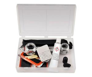 Rawlink Kit Di Riparazione Forature Con Attrezzi 14 Pezzi Multicolor