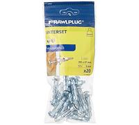 Rawlplug 41 637 - Set di tasselli Molly, M5 x 40, 20 pz.