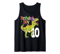 Rawr I'm 10 Dinosaur - Camicie per Bambini, Motivo: Dinosauro Canotta