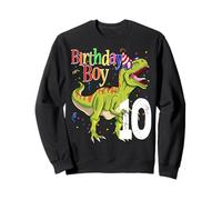 Rawr I'm 10 Dinosaur - Camicie per Bambini, Motivo: Dinosauro Felpa