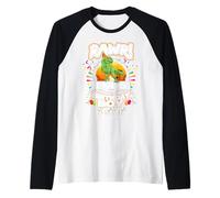 Rawr I'm 6 6th Birthday TRex Dinosaur 6 Years Old for Boy Maglia con Maniche Raglan