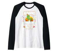 Rawr I'm 7 7th Birthday TRex Dinosaur 7 Years Old for Boy Maglia con Maniche Raglan