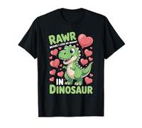 Rawr Significa che amo la mia mamma carino Dino per bambini Maglietta