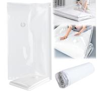 Raxfekro sacchi sottovuoto piumoni 130cm X 240cm buste sottovuoto sacco per materasso matrimoniale Borsa per materasso sottovuoto da trasloco materasso sottovuoto