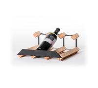 RAXI™ Show Portabottiglie premium in legno di faggio con design di lusso per bottiglie di vino 3X
