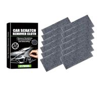 RAXLUPO 12 Pezzi Panno Rimozione Graffi Auto Pezzi Panno Nano Sparkle,rimuovi graffi auto per la Rimozione e la Lucidatura Graffi, Escrementi Uccelli,Auto Vernice Graffi Riparazione