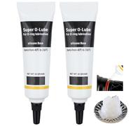 RAXLUPO 2 Pezzi Grasso al silicone grasso al rame Grasso in Silicone per Macchine da Caffè Automatiche Utilizzato per lubrificare vari dadi di macchine per Guarnizione O-Ring Macchine da Caffè