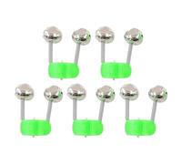 Raxove Campane da per canne, Campane di Canna da con Morsetto - Allarme morso di Pesce 5 pz. Cappa di Canna da | Punta Clip di Canna di Allarme Esca con Campane