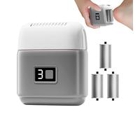 Raxove Dispositivo per la rimozione del callo elettrico per i piedi, Dispositivo per la rimozione del callo elettrico dei piedi | Lavapiedi elettrico a tre teste | Scrubber elettrico per piedi,