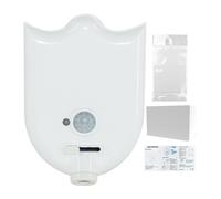 Raxove Luce notturna per bagno, luci notturne ricaricabili a batteria con 4 modelli, facile da installare, luce LED per WC di mezza notte per scherzi di Halloween