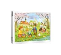 raxxa Puzzle Premium | Easter Egg Hunt in Park | 1000 pezzi