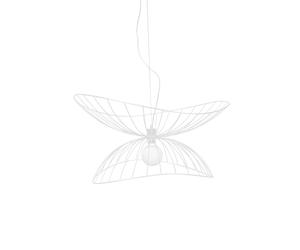 Ray 70 Lampadario Bianco