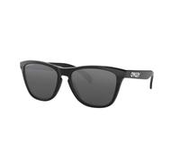 Ray-Ban 0OO9013 Occhiali da Sole, Marrone (Polished Black), 55 Uomo
