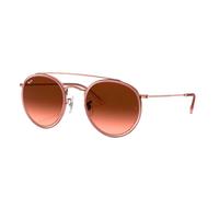 Ray-Ban 0Rb3647N Round Double Bridge Sunglasses