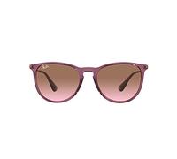 Ray - Ban Donna RB4171 ERIKA 659114 Occhiali da sole Nylon Viola Rosa Pantos Normale Sfumato