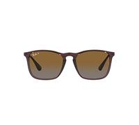 Ray-Ban RB4187 6593T5 T54 Chris 145 3P Brown Grey Polarized