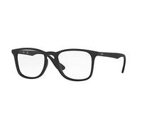 Ray-Ban 0RX 7074 5364 50 Montature, Nero (Rubber Black), Unisex-Adulto