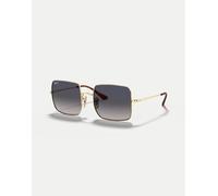 Ray-Ban - 1971 - Occhiali da sole polarizzati squadrati classici color oro con lenti blu L
