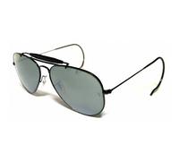 Ray Ban 3030 58 Outdoorsman Cobra - Remix Personalizzato - Nero/Specchio Argento