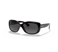 Ray-Ban 4101, Occhiali da Sole Donna, Nero (Black/Grey Gradient), 58