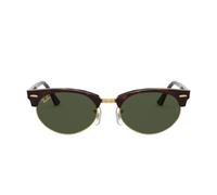 Ray-Ban, ,Accessories ,unisex ,Marrone ,ONE SIZE Occhiali Stile Clubmaster Ovali