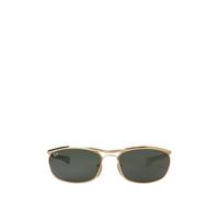 Ray-Ban, ,Accessories ,Uomo ,Giallo ,ONE SIZE Occhiali da Sole Aviator in Metallo Lucidato con Lenti Colorate