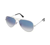 Occhiali da Sole Ray-Ban RB3025 AVIATOR LARGE METAL 003/3F Argento