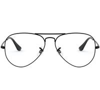 Ray-ban Aviator Large Metal Rx 6489 Occhiali Da Vista Unisex Nero Pilot