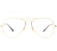 Ray-ban Aviator Large Metal Rx 6489 Occhiali Da Vista Unisex Oro Pilot