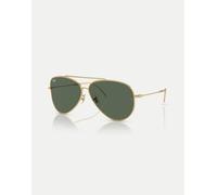 Ray-Ban - Aviator - Occhiali da sole stile pilota oro arista con lenti verdi L