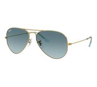 Ray-Ban Aviator RB3025 001/3M, Oro, Metal, Unisex occhiali da sole 55