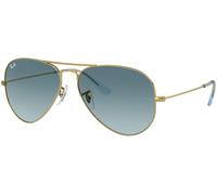 Ray-Ban Aviator RB3025 001/3M, Oro, Metal, Unisex occhiali da sole 62