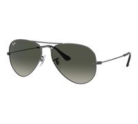 Ray-Ban Occhiali da Sole RB3025 004/71 Aviator Gradient Gunmetal/Grigio Sfumato Unisex 58/14/135