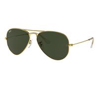 Ray-Ban Aviator RB3025 W3234, Oro, Metal, Unisex occhiali da sole 55