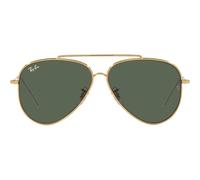 Ray-Ban Occhiali da Sole RBR0101S 001/VR Aviator Reverse Oro/Verde Unisex 59/11/140