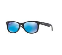 Ray - Ban Bambino Ray - Ban RJ9052S JUNIOR NEW WAYFARER 100S55 Occhiali da sole Iniettato Nero Blu Squadrata Normale