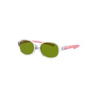 Ray - Ban Bambino Ray - Ban RJ9187S 7082/2 Occhiali da sole bambino Nylon Trasparente Verde Rotonda Normale