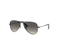 Ray - Ban Bambino Ray - Ban RJ9506S JUNIOR AVIATOR 220/11 Occhiali da sole Metallo Nero Grigio Pilot Normale Sfumato