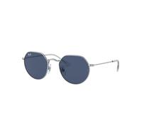 Ray - Ban Bambino Ray - Ban RJ9565S JUNIOR JACK 212/80 Occhiali da sole Metallo Argento Blu Rotonda Normale