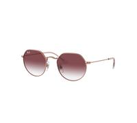 Ray - Ban Bambino Ray - Ban RJ9565S JUNIOR JACK 291/8H Occhiali da sole Metallo Oro Viola Rotonda Normale Sfumato