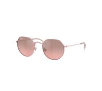 Ray - Ban Bambino Ray - Ban RJ9565S JUNIOR JACK 304/7E Occhiali da sole Metallo Rosa Rosa Geometrica Normale Sfumato