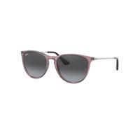 Ray - Ban Bambino RJ9060S JUNIOR ERIKA 71078G Occhiali da sole Iniettato Viola Grigio Pantos Normale Sfumato