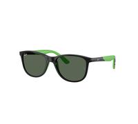 Ray - Ban Bambino RJ9077S 719371 Occhiali da sole Iniettato Verde Verde Squadrata Normale